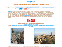 Tablet Screenshot of anghiari-info.com